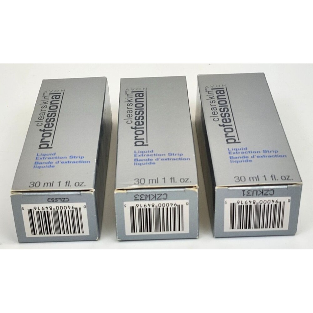 Lot of 3 Avon Clearskin Professional Liquid Extraction Strips 1 Fl Oz 30ml - Picture 5 of 6